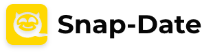 Snap-date home, Online Dating Site, Company Name Logo